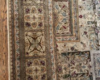 Pakistani Bakhtiari Wool Rug. Measures 9" x 12". Photo 2 of 5.