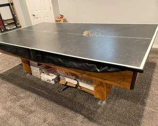 Pool table w/ ping pong changeable top~
