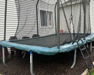 Rectangle trampoline, 8' x 14', $225