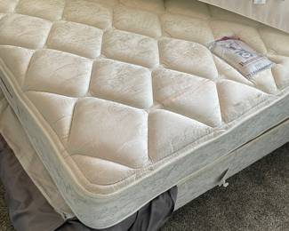 Sealy Posturepedic Queen mattress and box spring, $200