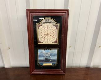 USS Virginia Clock