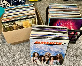 Great selection of vintage LPs