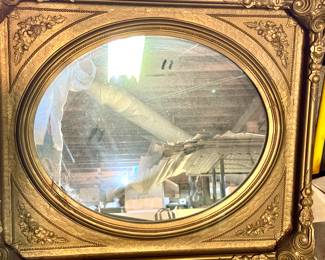Gorgeous oversize Victorian mirror. Take it home with you today!
