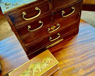 Several sweet jewelry boxes