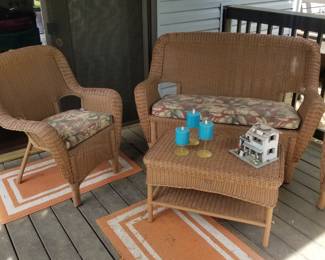 "Hampton Bay" outdoor furniture. 