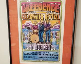 Credence Clearwater Revival poster.