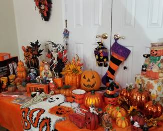 Fun Halloween decor.