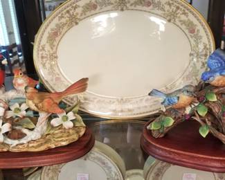 17" Lennox "Castle Garden" platter.