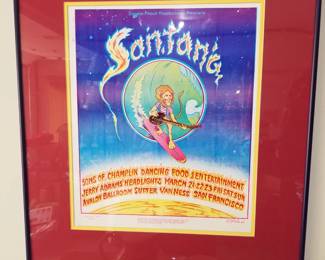Santana poster.