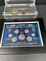 American Coins 1900O Morgan Silver  2001D Sacagawea