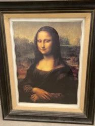 Mona Lisa by Leonardo da Vinci Print Sealed