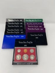 United States Coin Proof Sets Multi Years