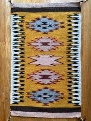 Nancy Johnson Yo Cha Handwoven Navajo Rug