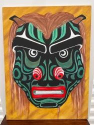 Bull Warrior Painting by McCale