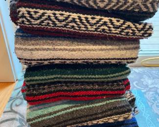 Seven Traditional Mexican Falsa Blankets