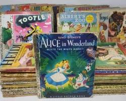 Large Lot of Little Golden Books 40sEarly 80s