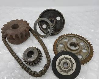 IndustrialStyle Decorative Gears  Hand Forged Aluminum Ware