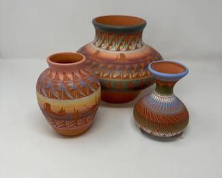 Autumn Vase Red Clay Pottery Collection