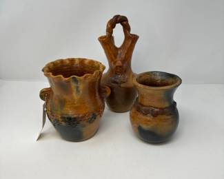 Signed Navajo Pottery Collection Virginia Shortman  Lavina Bartlett