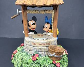 Mickey Minnie Mouse Disney Wishing Well Bank