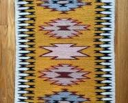 Nancy Johnson Yo Cha Handwoven Navajo Rug
