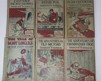 Antique Bedtime Stories Hardback Books Thornton W. Burgess
