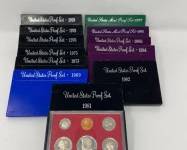 United States Coin Proof Sets Multi Years