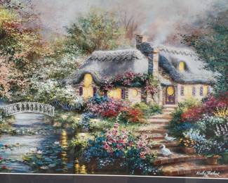 Nicky Boehme LITTLE RIVER Lithograph