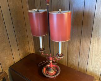 Twin table lamp very MCM