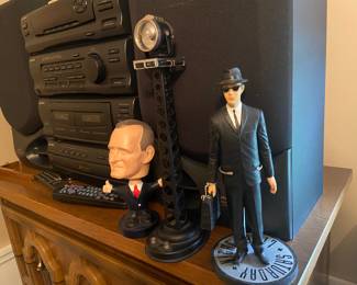 Blues Brother of SNL and bobblehead of President Bush