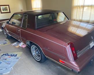 THIS OLDSMOBILE '86  IS A BID ITEM IN A SILENT AUCTION SEE THE TERMS OF SERVICE ON HOW TO BID PHONE CALLS ABOUT PRICES WILL CAN ONLY BE RETURNED FOR BIDS AND COUNTEROFFERS
