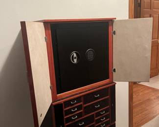 Built-in Safe -jewelry cabinet