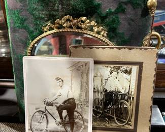 Antique Cabinet Cards and Album full of cabinet cards