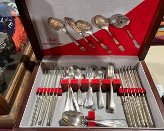 1847 Rogers Silver Plate Set