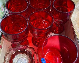 Ruby Red glass