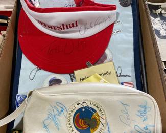 Autographed Golf items: Tom Watson, Lee Trevino, and more signatures