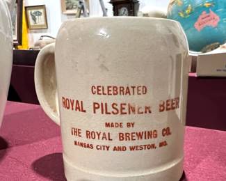Royal Pilsener Beer advertising mug