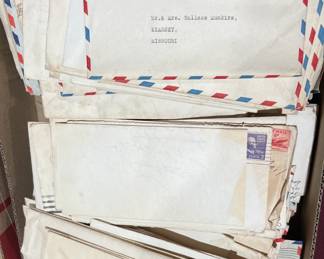 WWII , Korean War letters
