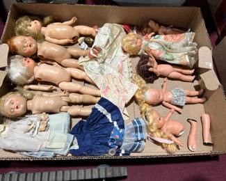 Vintage Ginny dolls