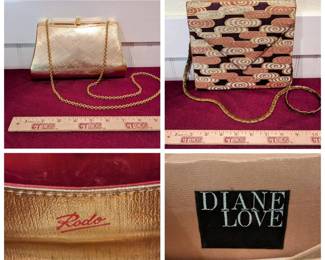 Rodo Italy And Diane Love Evening Bags