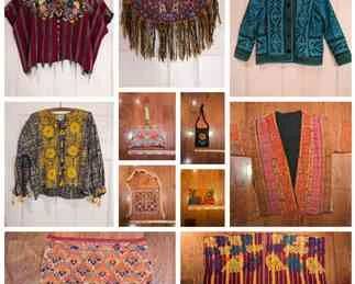 Vintage Ethnic Hand Embroidered Clothing and More
