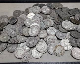 $40 Face Value 160 Quarters  90 Silver