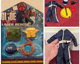1972 GI Joe Laser Rescue Set In Box And 1970s Aerial Recon Set