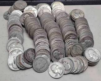 $50 Face Value 200 Quarters  90 Silver