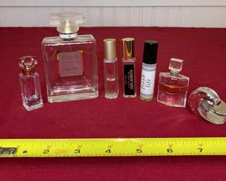 Various Parfume Bottles COCO Chanel Bvlgari And More