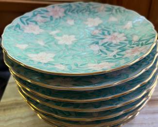 vintage Japanese tea plates