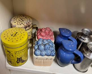 Salt and pepper shakers