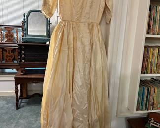 Vintage wedding gown