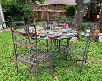 Wrought Iron patio set
