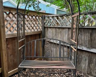 Bench and Trellis